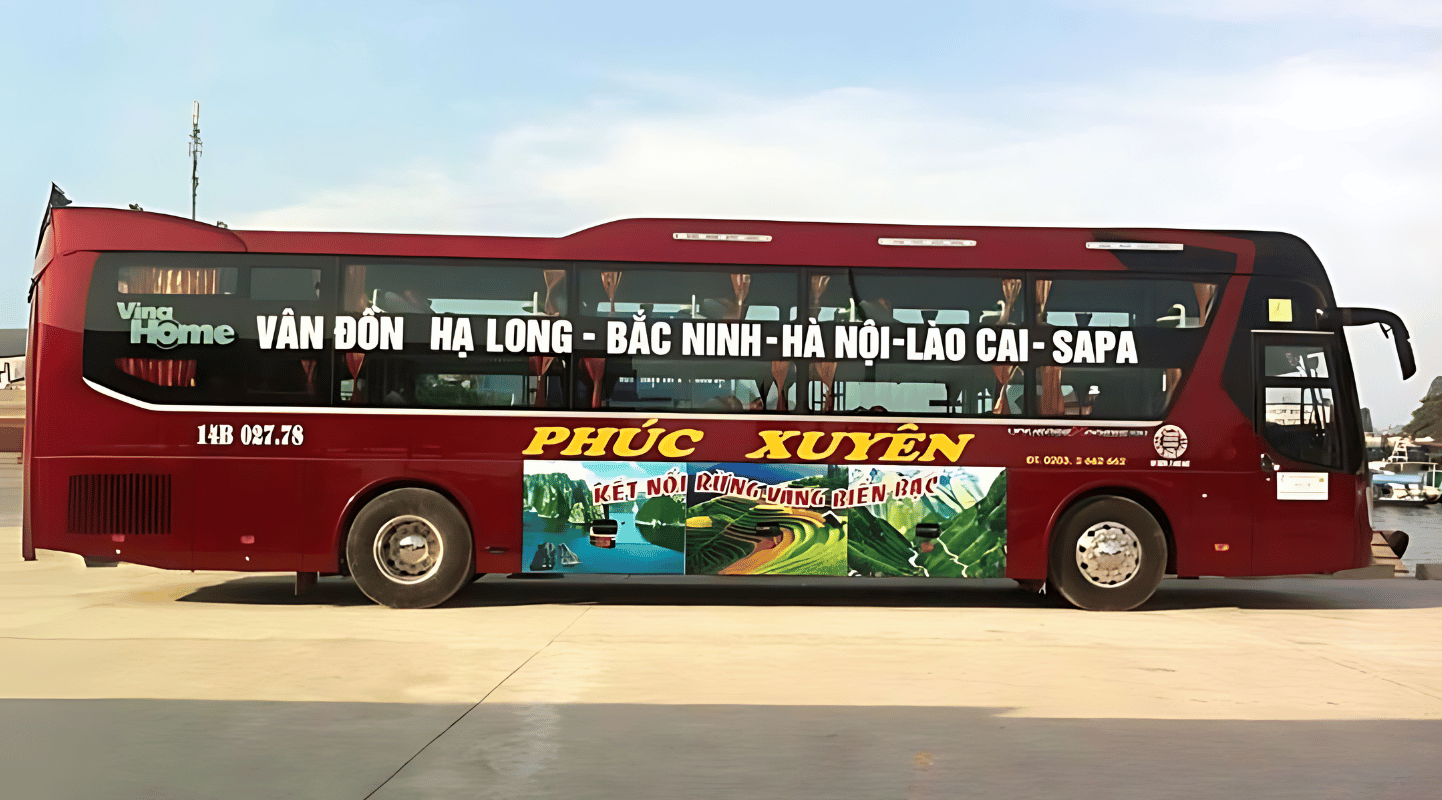 High Quality Bus to Ha Long Bay