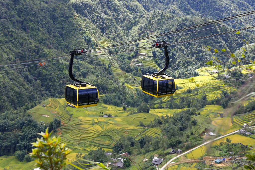 Sapa trekking and Fansipan Mt by Cable Car