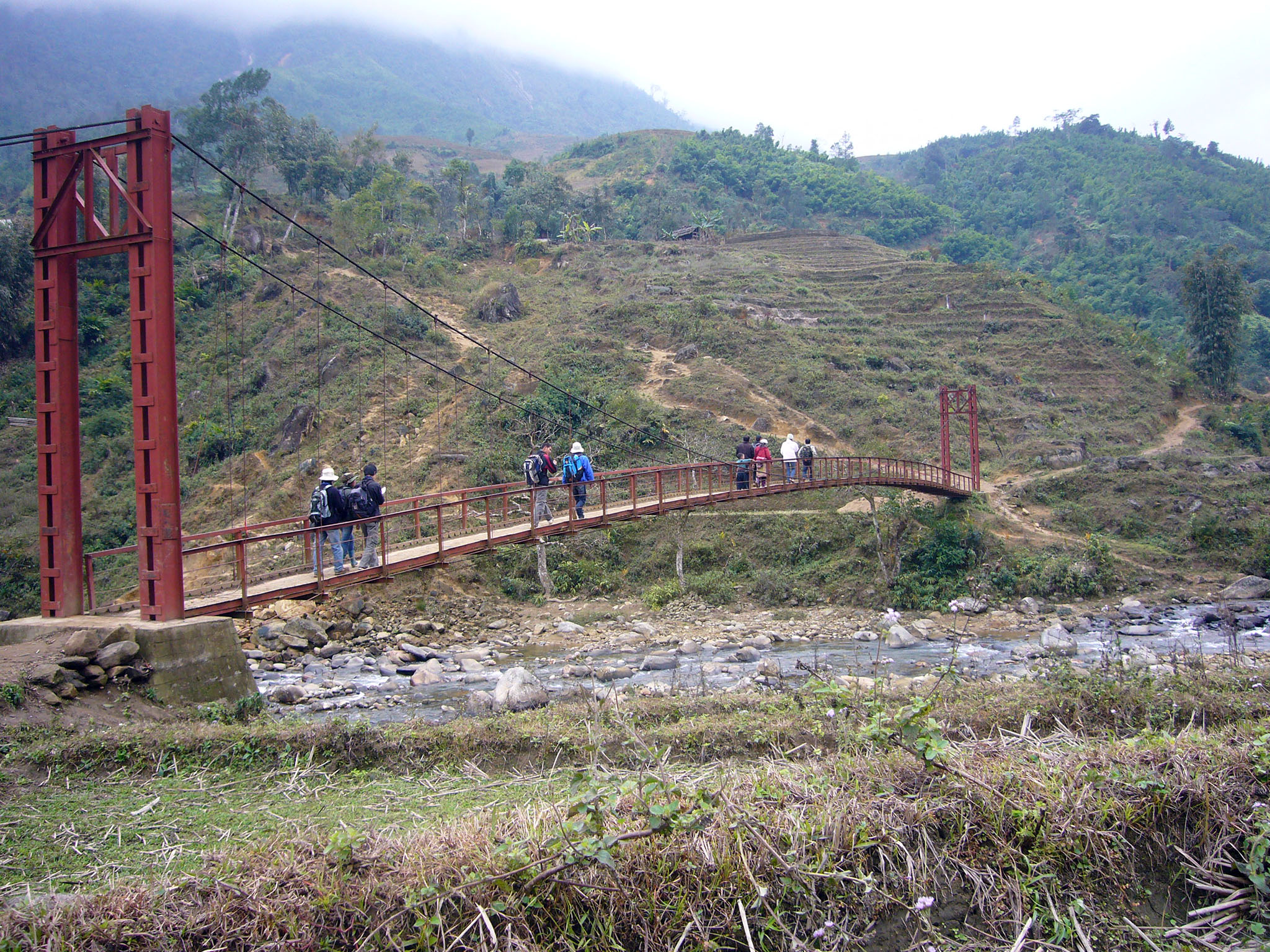 Sapa hike 3 day itinerary : Seo Mi Ty – Ta Trung Ho route
